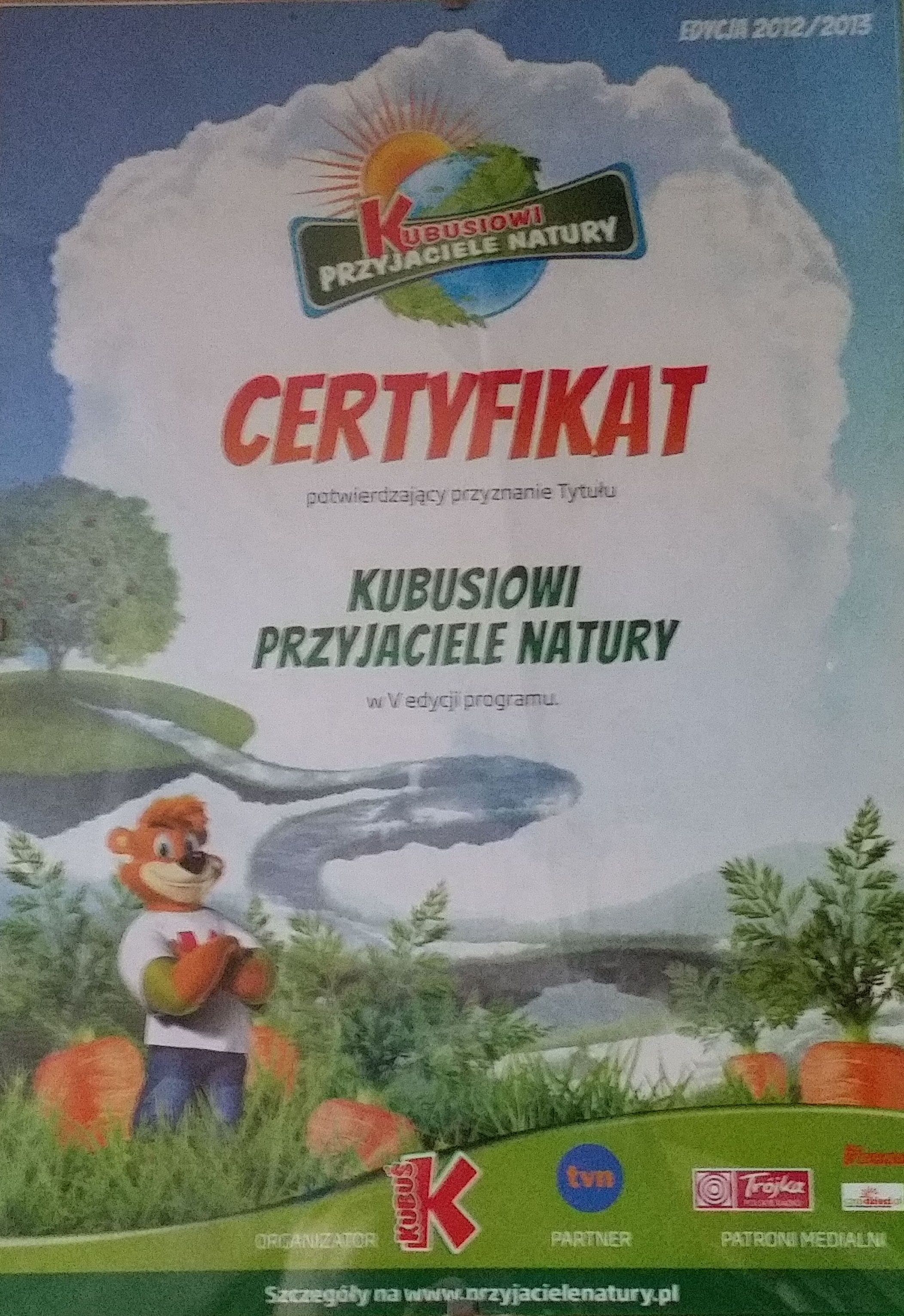 certyfikat