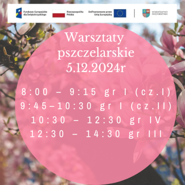 Warsztaty pszczelarskie 